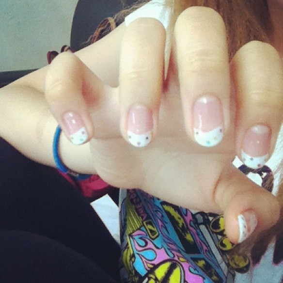 wonder girls' lim nail art